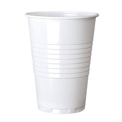 8 Pack 8oz White With Silver Rimmed Disposable Plastic Coffee Cups 8 Pack 8oz White With Silver Rimmed Disposable Plastic Coffee Cups
