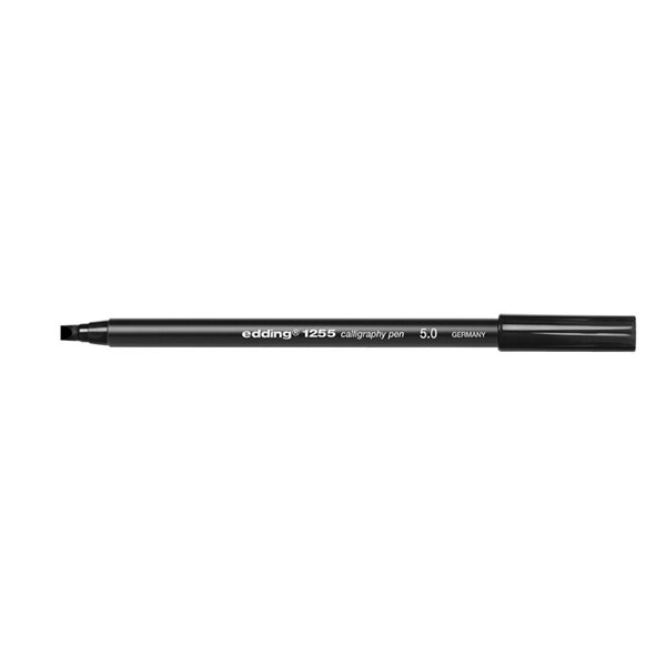 edding 1255 Calligraphy Pen 5.0mm Black PK10